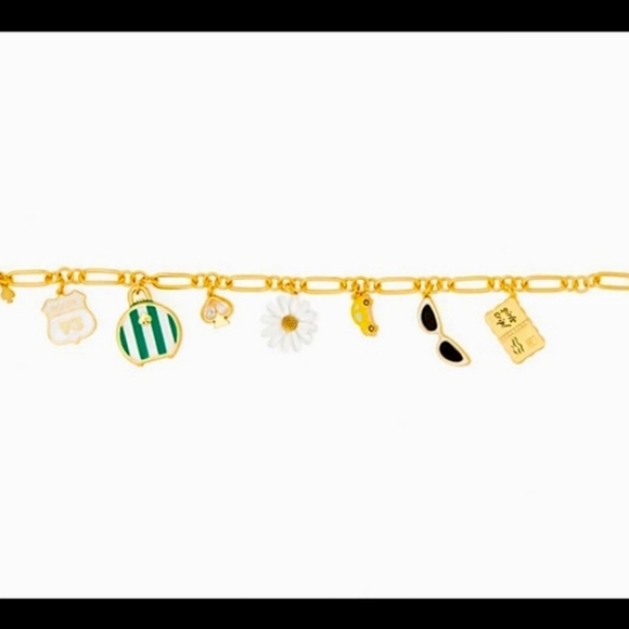 🔹️Kate spade 🔹️Off We Go Travel Charm Bracelet, Multi - Picture 5 of 9